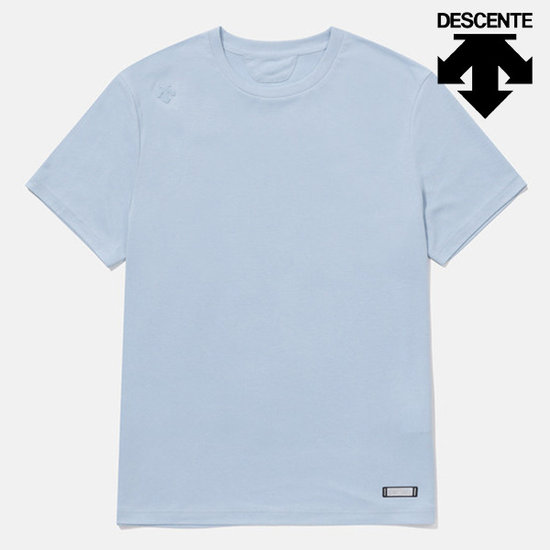 데상트 듀얼리스 기능성 쿨링 와펜 반팔 티셔츠 SP221DTS41