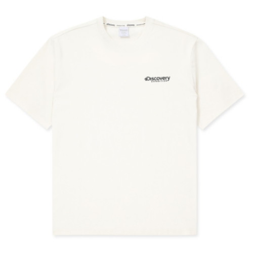 디스커버리익스페디션  프레시벤트 그래픽 반팔티셔츠 DXRS8C043-IVS