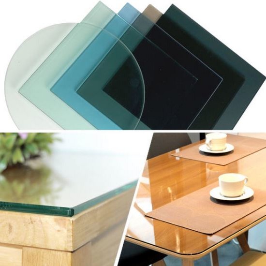 유리키스 책상 강화유리