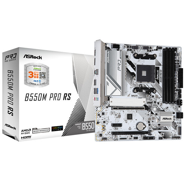 ASRock  B550M Pro RS 에즈윈