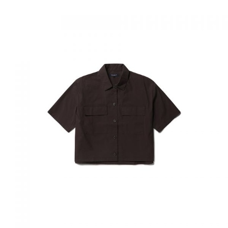 올젠 여성 아우터형 반팔 셔츠 ZLE2WC2306