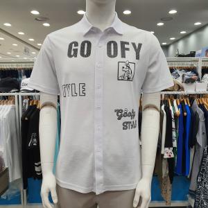 디즈니골프  폴리원단 구피포인트 반팔 셔츠 DM2MSH030