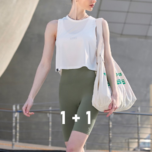 젝시믹스  젤라 인텐션 바이커 쇼츠 5부 2팩 XWFSG01H2