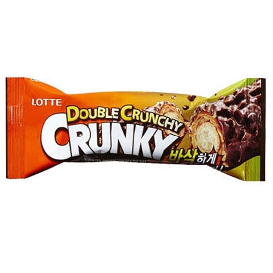 롯데제과  크런키 더블 크런치바 36g