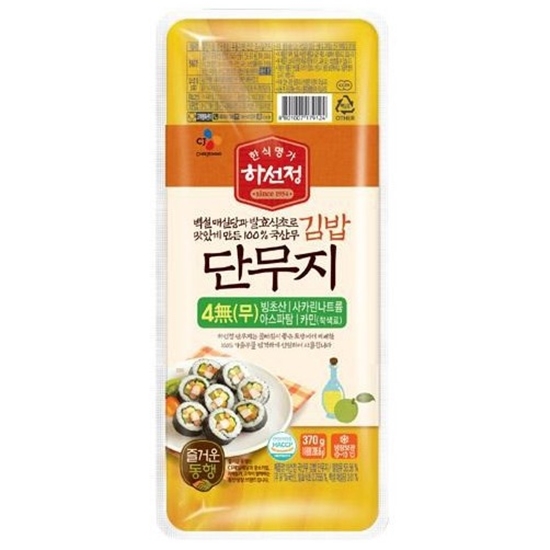 CJ제일제당  하선정 김밥단무지 370g