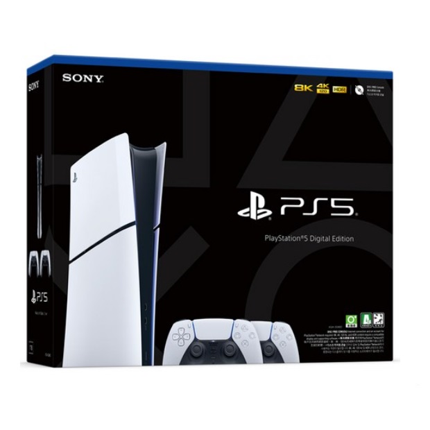 SIE  플레이스테이션 5 슬림 1TB 디지털 에디션 듀얼센스 번들