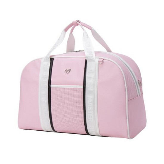 마스터바니에디션  로고 스트랩 타공 믹스 보스턴백 421D1BB0002