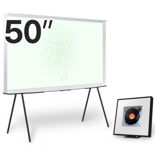 삼성전자 더 세리프 KQ50LSD01AFXKR + 뮤직 프레임 HW-LS60D