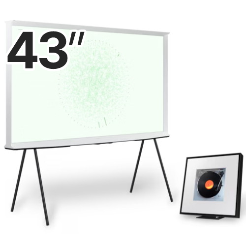 삼성전자 더 세리프 KQ43LSD01AFXKR + 뮤직 프레임 HW-LS60D