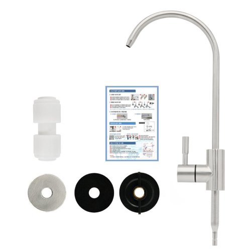 아쿠아  매직퓨리 올스텐 조리수밸브 정수기 파우셋 STS304