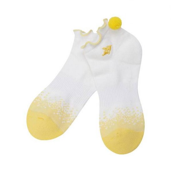 크리스패션 파리게이츠 폼폼 프릴단목양말 521D1SC002YL