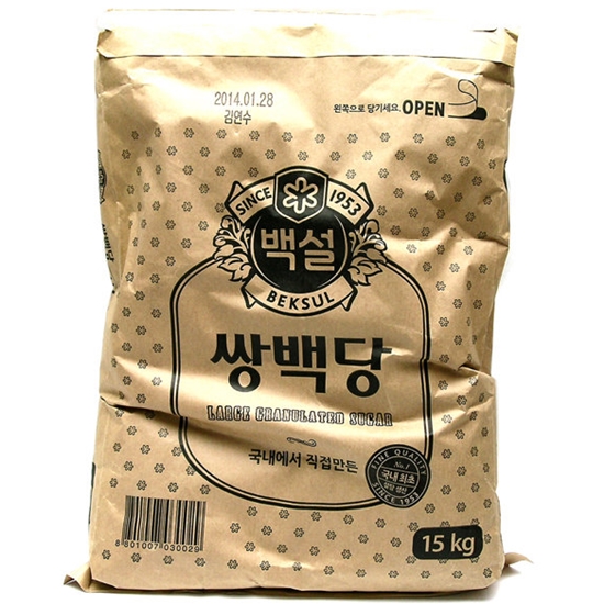 백설 쌍백당 15kg