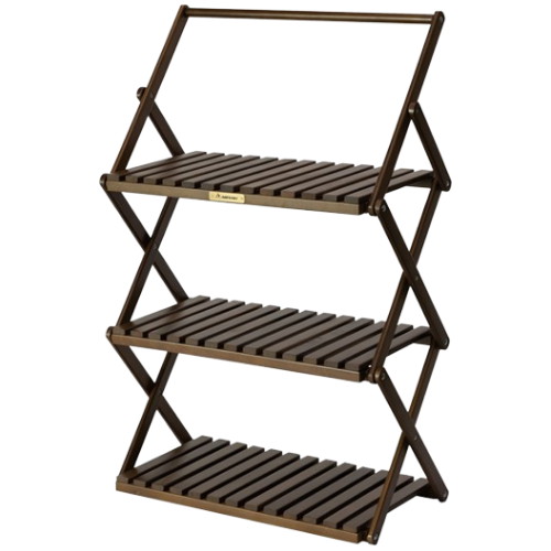 아베나키  하빌리스 3단 우드쉘프