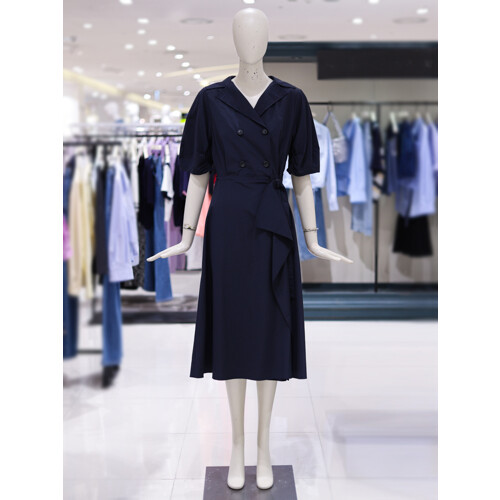 씨씨콜렉트 러플 볼륨 원피스 C242MSE046