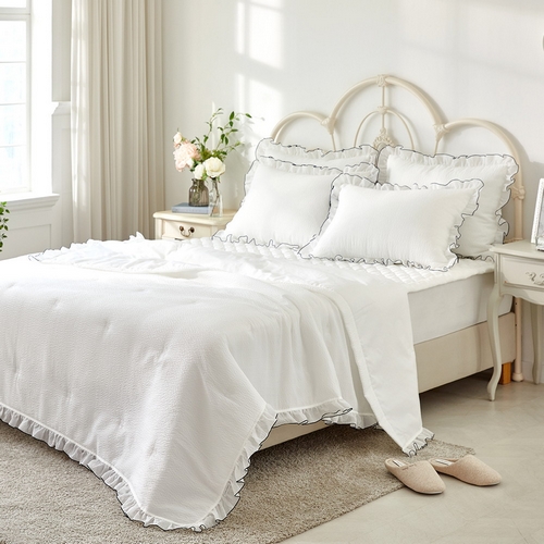 로라애슐리 웨이드 시어서커 듀라론 냉감 여름이불