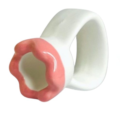 미우뮤 세라믹 반지 괄사