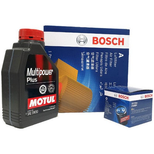 모튤  MULTI POWER PLUS 5W30 3L + 보쉬필터 기아 올뉴 모닝 JA 1.0 MPI