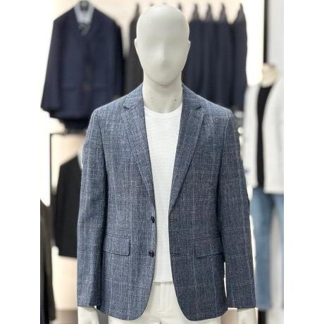 바쏘옴므 모혼방 글렌 체크 스트레치 스판 캐주얼 콤비 자켓 WSY2JS54A