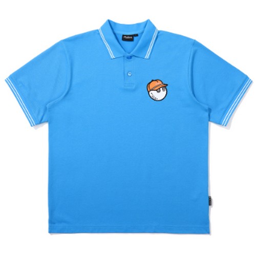 말본골프  말본 버킷 베이직 피케 티셔츠 M4121PTS80SBL