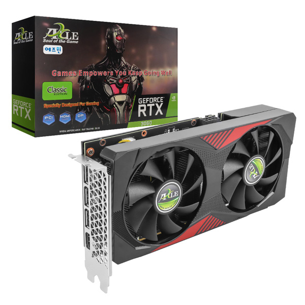 액슬  지포스 RTX 3060 D6 12GB 에즈윈