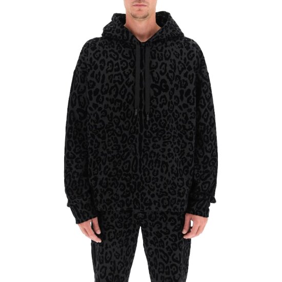 돌체앤가바나 레오파드 후드 티셔츠 G9VZ0T G7YTH S9000