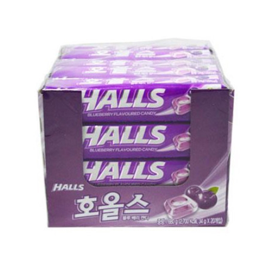 호올스  블루베리맛 캔디 34g