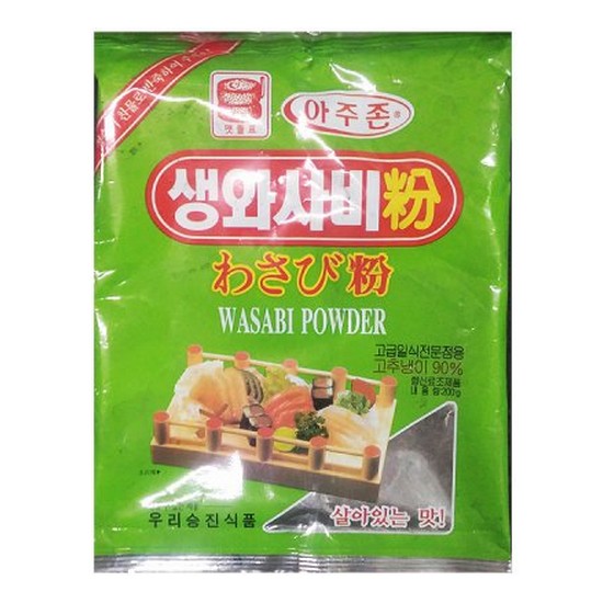 우리승진식품 맷돌표 아주존 생와사비분 200g