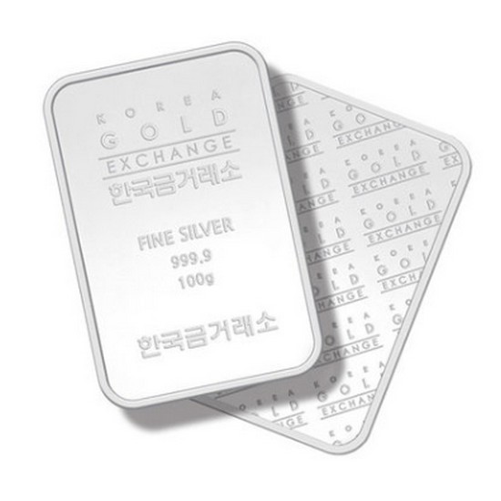 한국금거래소  실버바 100g