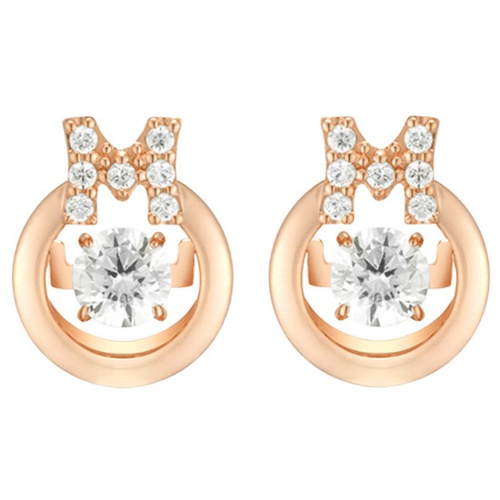 메트로시티 브릴리오 스털링 실버 로즈 이어링 A213SE0602RPA