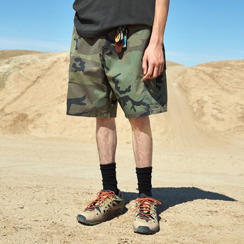 플루크(FLUKE) 오리지널 카모 포켓 카고 하프팬츠 FSP112