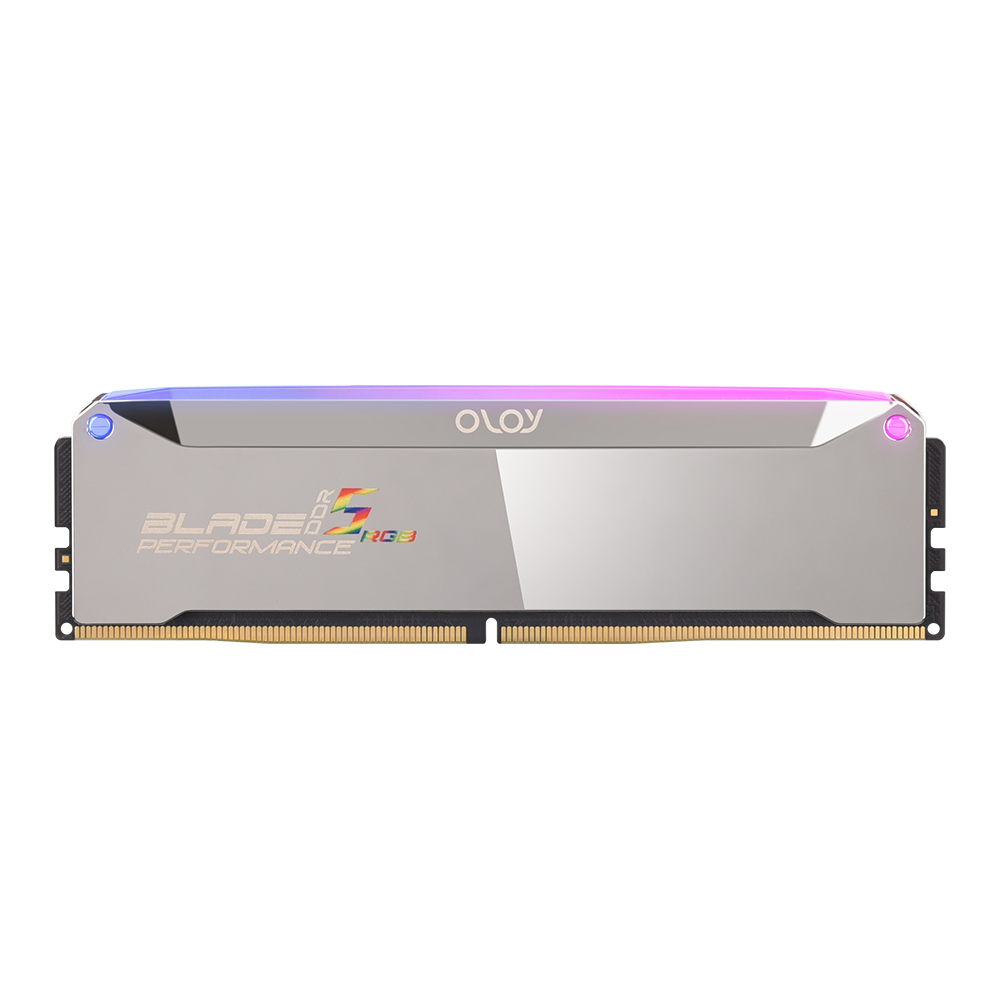 OLOy  DDR5-6000 CL32 BLADE RGB MIRROR 패키지 올로코리아