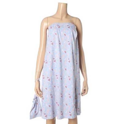 남영비비안  수입 면 플라워 골프 가운 GW8809