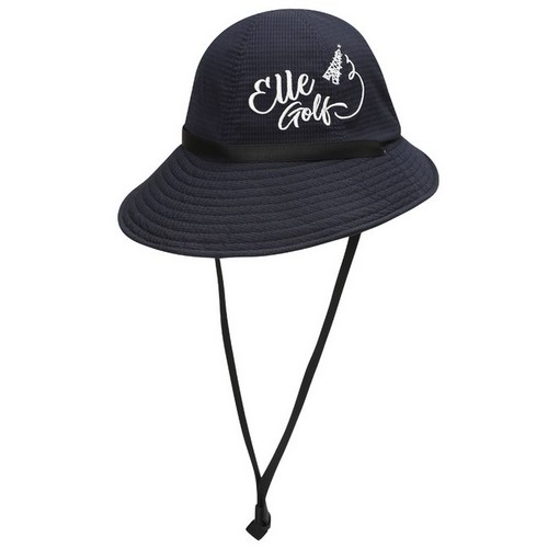 엘르 엘르골프 에펠탑 자수 와이드 챙 햇 6K27403-820