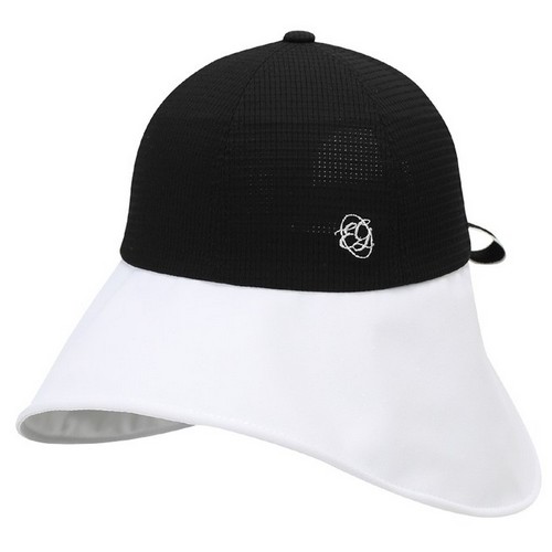 엘르 엘르골프 뒷 리본 와이드 챙 햇 6K27402-199