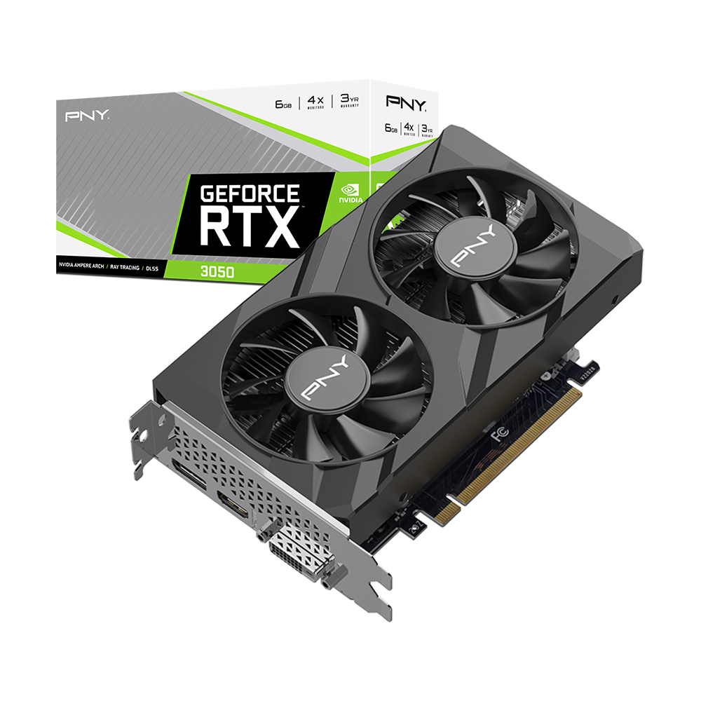 PNY  지포스 RTX 3050 VERTO D6 6GB Dual 제이씨현
