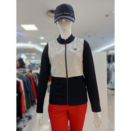 마코 몸판상단 우븐패치 니트가디건 MNW1SG62