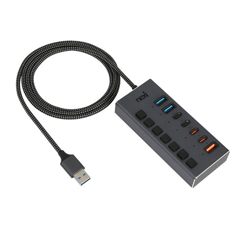 리버네트워크 NEXI NX-UH307-22AC-PD (7포트/USB 3.0)