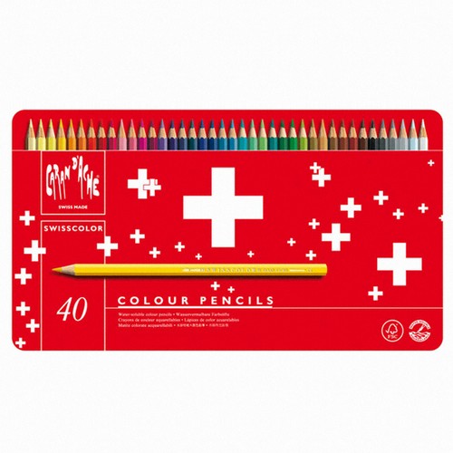 카렌다쉬  스위스 컬러 수성 색연필