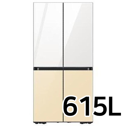 삼성전자 비스포크 키친핏 글램 RF60C9012 (화이트+바닐라)