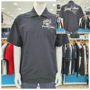 디즈니골프 점퍼형 반팔 카라티셔츠 SO1MTS016