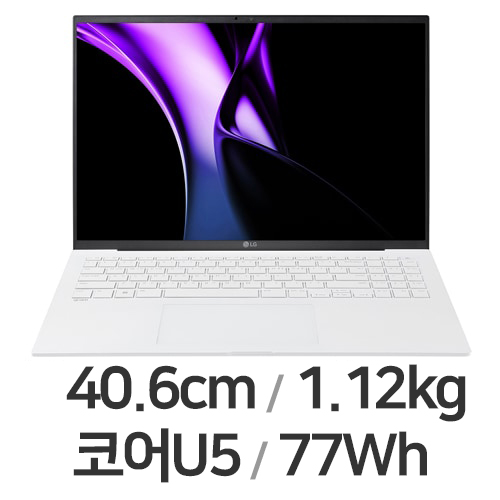 LG전자 2024 그램16 16ZD90SU-GX56K 24GB램 [SSD 512GB]