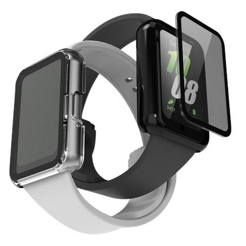 LAB.C  갤럭시 핏3 풀커버 슬림 하드 강화유리 케이스