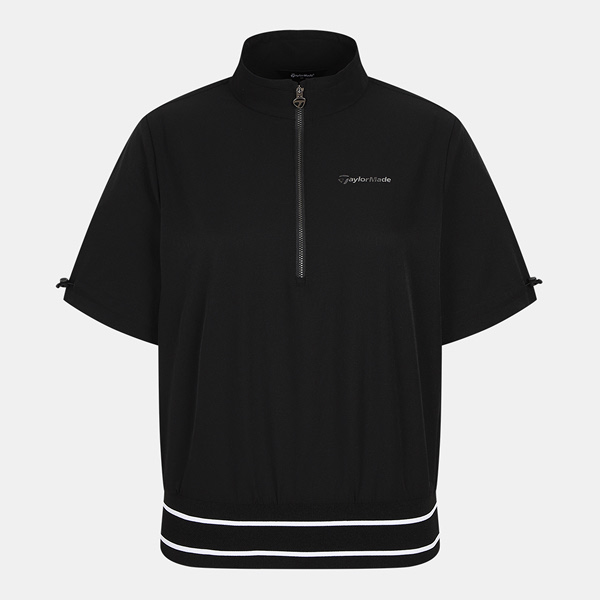 테일러메이드  하이넥 아노락 반팔 티셔츠 TWTHN6106-199