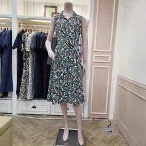 BCBG 글로우 프린트 민소매 원피스 B4B5O643