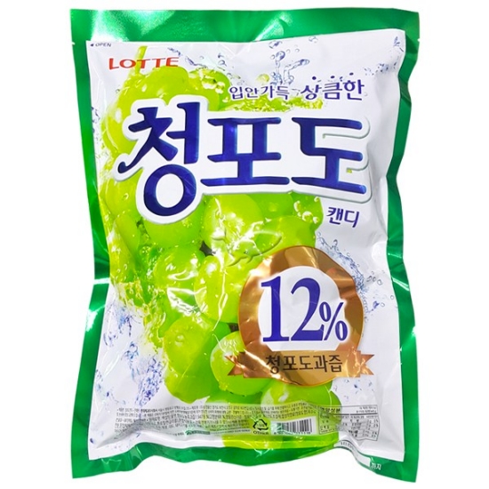 롯데제과  청포도 캔디 1.44kg