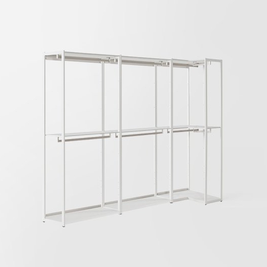 까사미아  뉴로브 짧은옷장 코너형 드레스룸 2310