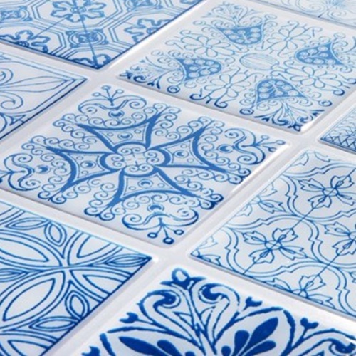 현대L&C  보닥타일 포르투갈 블루 SJW02