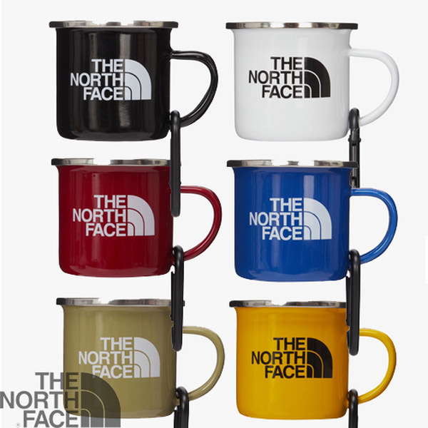 노스페이스  TNF 에나멜 컵 미니 레드