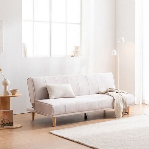 삼익가구 폴트 접이식 패브릭 소파베드 3인용