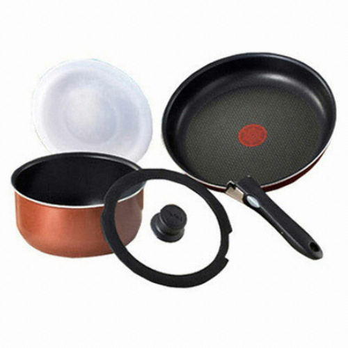 테팔  매직핸즈 플래티늄 냄비프라이팬 6종 (편수16+팬26+유리뚜껑16+플라스틱뚜껑16+손잡이+뒤집개)